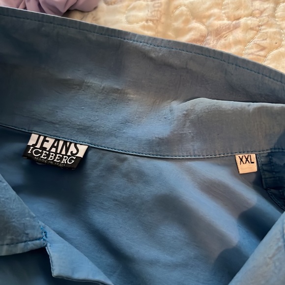 Men’s Iceberg Jeans Button Down - Picture 4 of 4